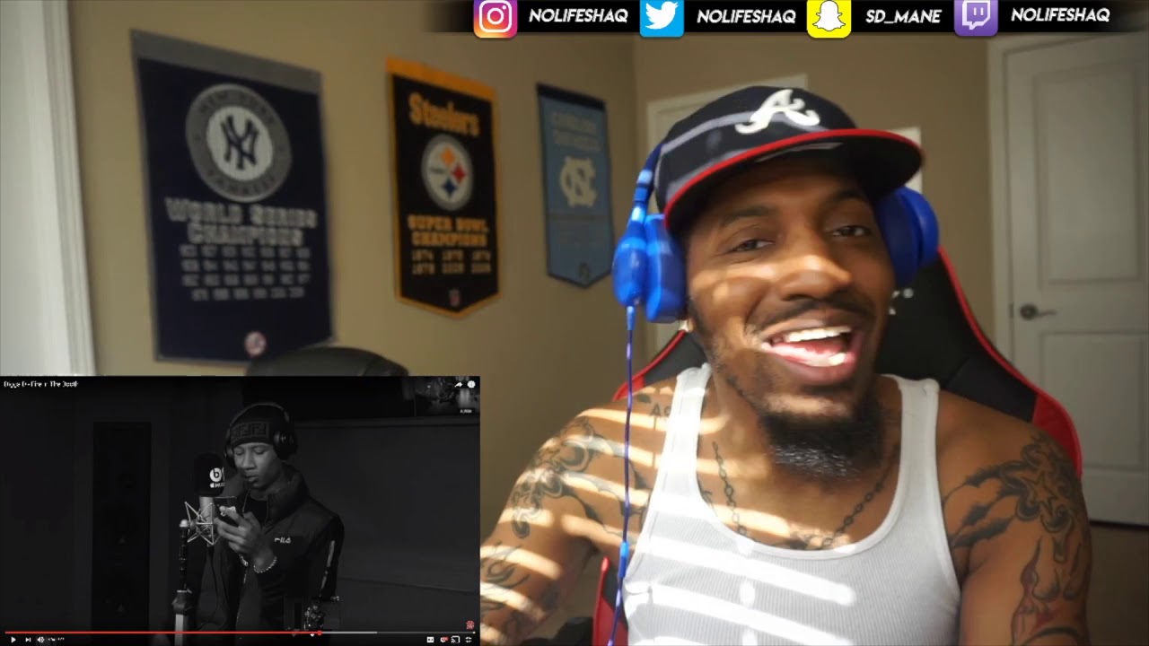 Digga D - Fire In The Booth (Reaction) - YouTube