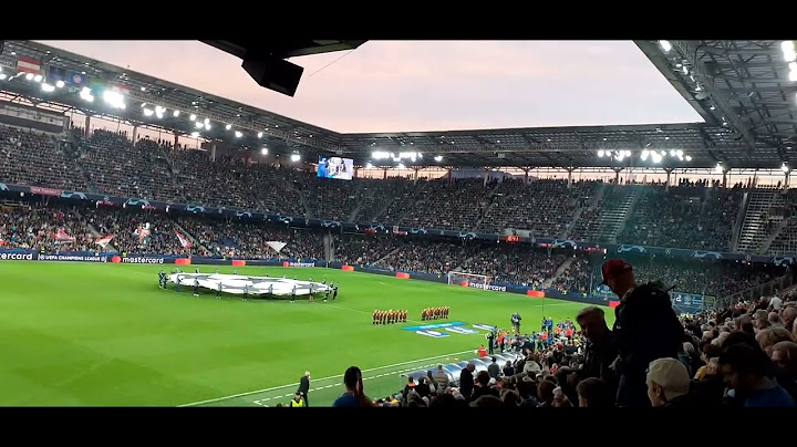 FC Salzburg vs Dinamo Zagreb Hymne!