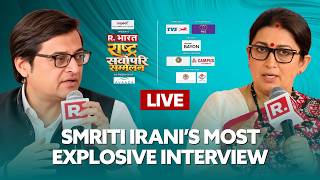 Smriti Irani LIVE With Arnab Goswami | Republic Bharat Summit 2026 | Rashtra Sarvopari Sammelan