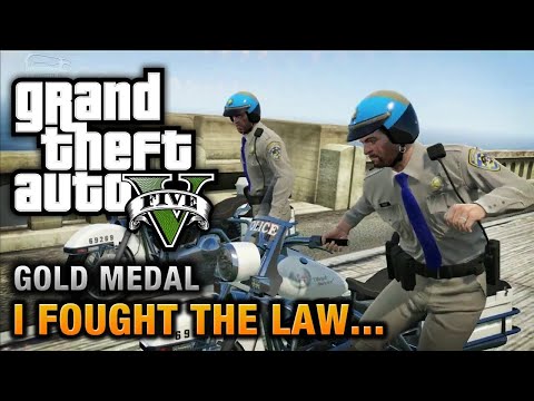 GTA 5 - Mission #41 - I Fought the Law... [100% Gold Medal Walkthrough] 8K 60 FPS