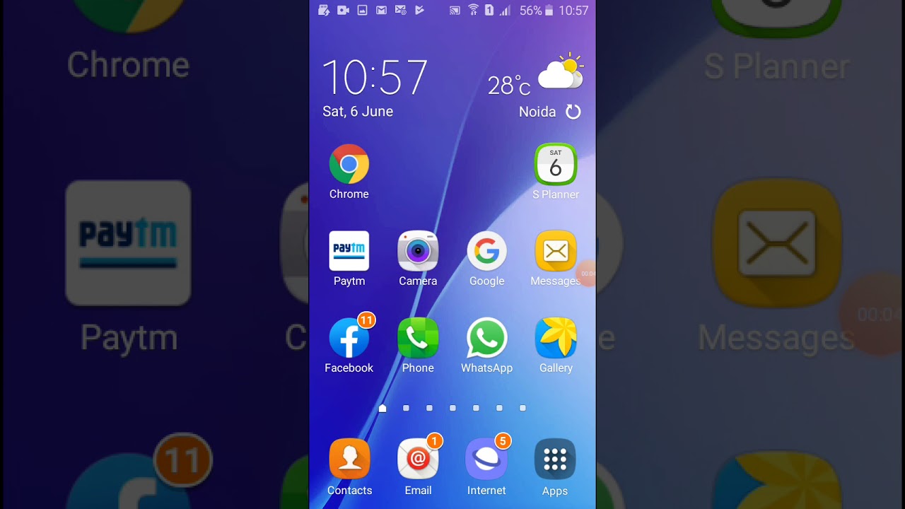 How to enable white dot or screen touch on android phones YouTube