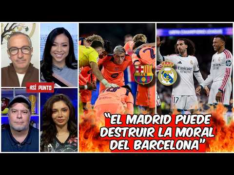 REAL MADRID lo tiene TODO para hacerle MUCHO DAÑO al BARCELONA en el CLÁSICO | Es Así y Punto