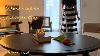Romancing an ordinary day | cleaning, cooking and relaxing at home (slow living in France)