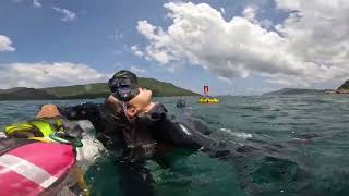 AIDA2 Open Water Rescue Demonstration 開放水域救援示範