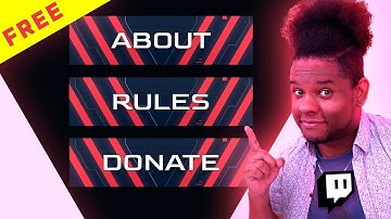 How to make Twitch Panels Valorant Style Without Photoshop!