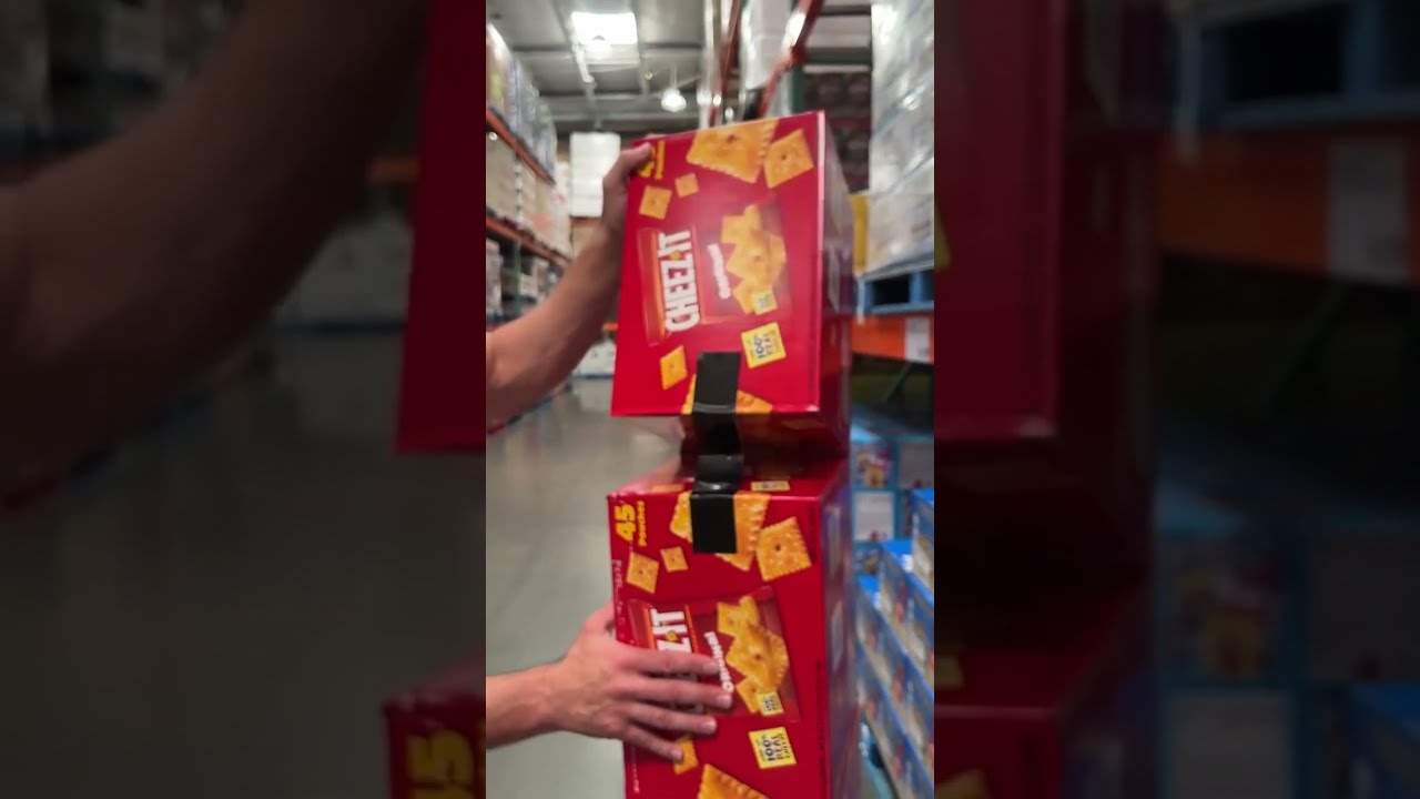 Costco Cheezit Box Prank 