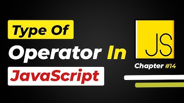 The typeof operator in JavaScript Hindi#14 #javascript #trending #viral