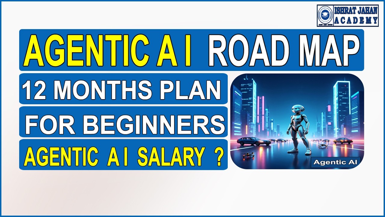 AGENTIC AI Learning Road map | AGENTIC AI Road map for beginners | step ...