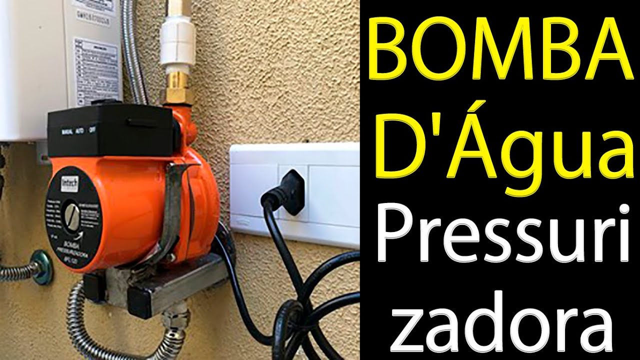 Bomba Pressurizadora - Pressurizador Para Caixa de Água - Bomba ...