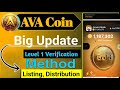 Avacoin verification method  avacoin wit.raw updates