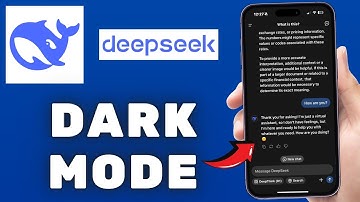 How to Enable Dark Mode on DeepSeek AI I DeepSeek Tutorial