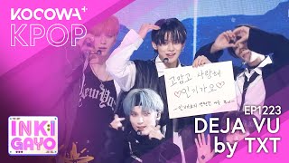 TXT - Deja Vu  | SBS Inkigayo EP1223 | KOCOWA+