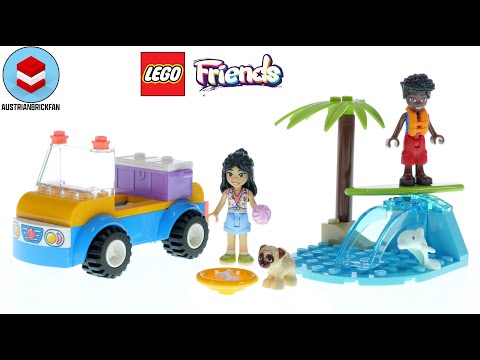 LEGO Friends 41725 Beach Buggy Fun - LEGO Speed Build Review
