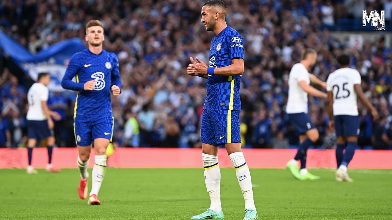 Hakim Ziyech vs Tottenham (04/08/2021) HD 1080i