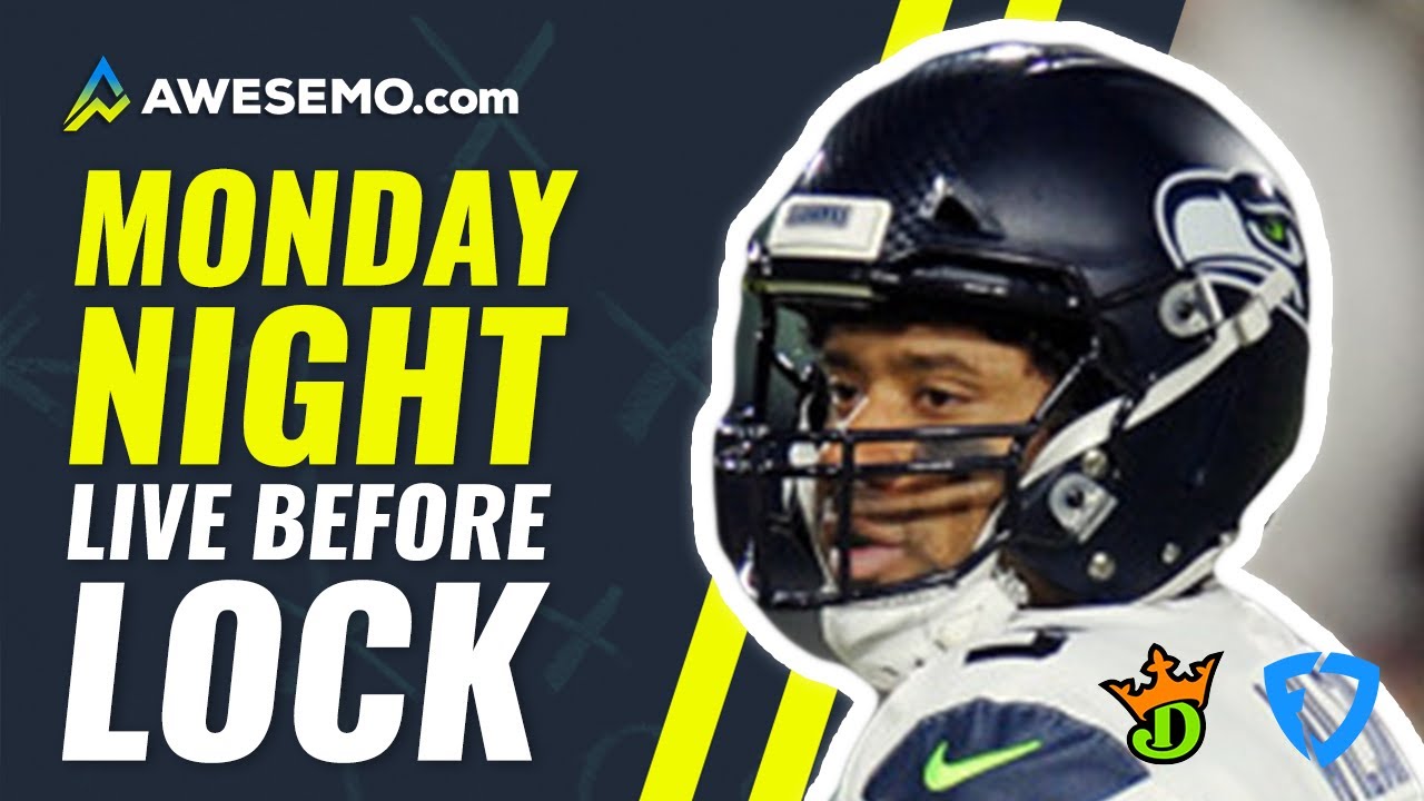 NFL DFS LINEUPS EAGLES VS SEAHAWKS MONDAY NIGHT FOOTBALL SHOWDOWN PICKS DRAFTKINGS FANDUEL 11/