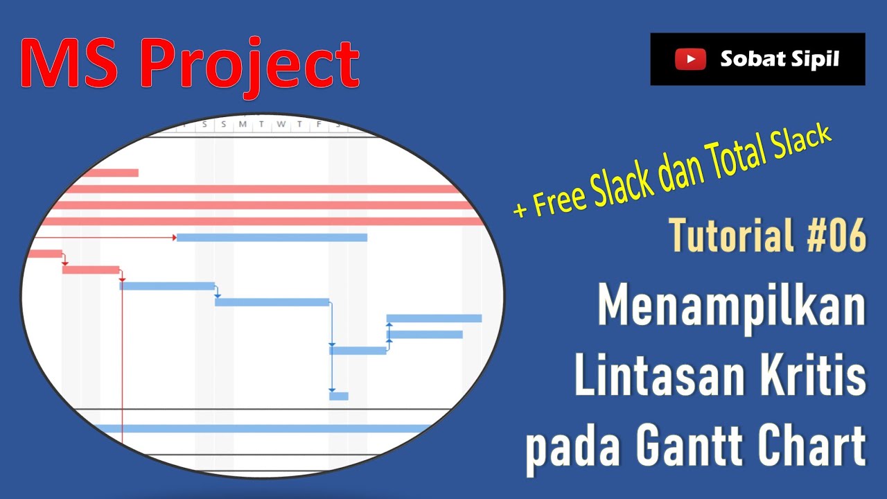 MS Project 06 Menampilkan Lintasan Kritis Pada Gantt Chart Free MS Project 06 Menampilkan Lintasan Kritis Pada Gantt Chart Free