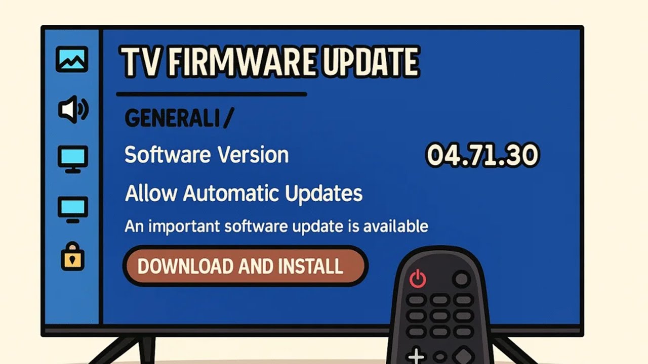 Update Your TV Firmware Using the Remote | Remotesinfo