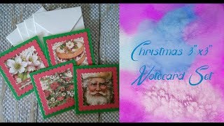 Christmas Vintage Note Card Set
This is a tutorial showing how I made these 3 x 3 note cards using Stamperias Vintage Christmas paper collection.
The paper pads can be found in the ASC Craft Supplies Etsy store; they have launched their new website, but all of these products are from their Etsy store. For the month of October ASC is having a stamp sale where all stamps are 15% off, so make sure to stop by and check it out.
ASC Craft Supplies: https://www.etsy.com/shop/ascsupplies
Stamperia Vintage Christmas paper: https://www.etsy.com/listing/644791659/stamperia-christmas-vintage-paper-pack?ref=shop_home_active_21&crt=1
https://linktr.ee/justpeachesandcream
——— D I S C L A I M E R ———
All of the products used in this video were purchased by me. I am not being paid for anything that I create in this video. The music in this video is by Low Tree and the song is titled Up To The Mood. Christmas Vintage Note Card Set