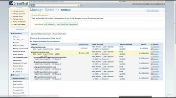 How to access Dreamhost webFTP HD