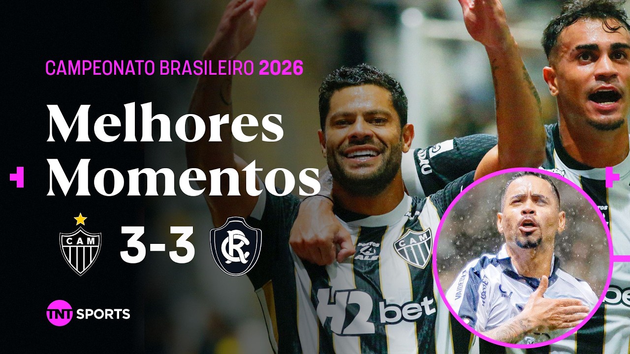 GOLAÇO DO PIKACHU, VIRADA DO REMO COM FALHA DA ZAGA E EMPATE DO GALO NO FIM | ATLÉTICO-MG 3X3 REMO
