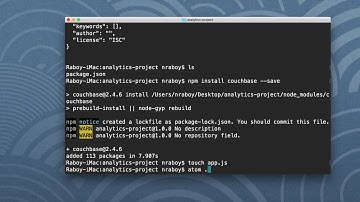 Query with Couchbase Analytics in a Node.js Application