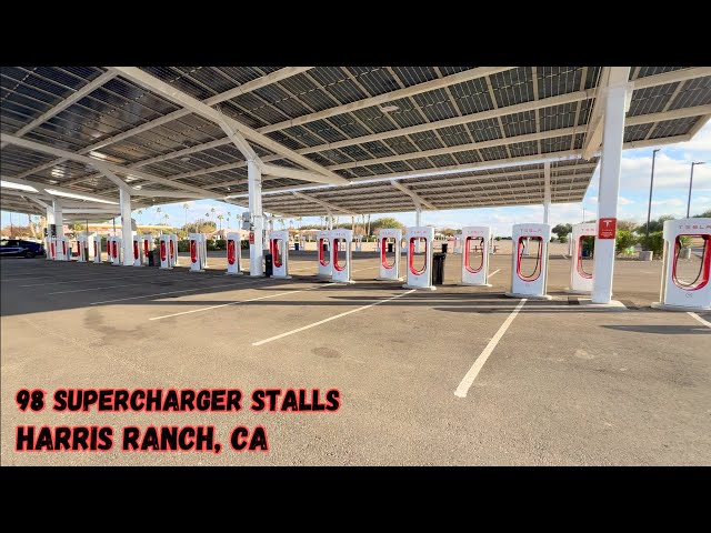 Tesla Battery Swap Harris Ranch