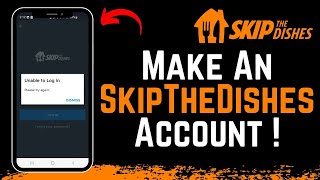 How to Make SkipTheDishes Account ! by How To Geek 38 views 1 month ago 1 minute, 6 seconds