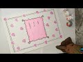✨ Free Hand Front Page Design Tutorial ✨| Bunnyy Artzz 🎨