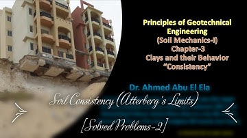 Soil Mech-1 Chapter-3- Part-5 Soil Consistency- Solved Problems-Part-2