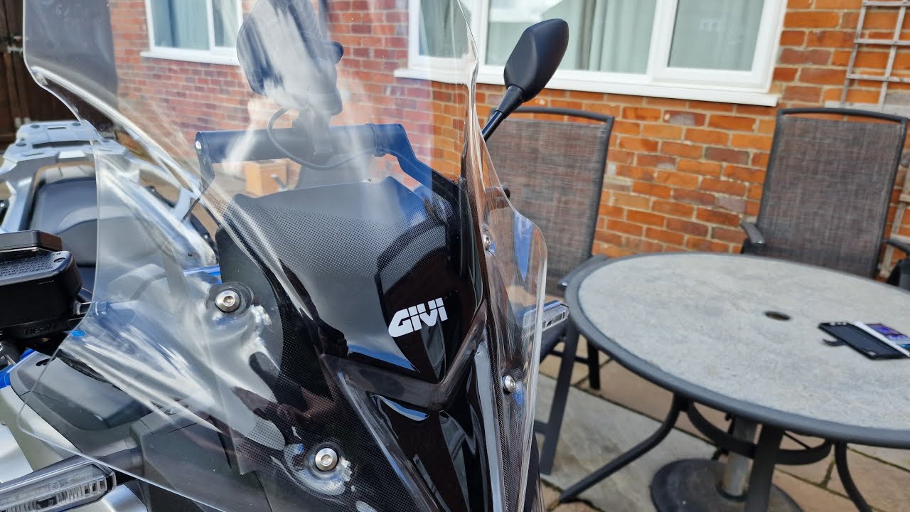 Honda NC750X Wind Shield Fixings 25 03 23 - YouTube