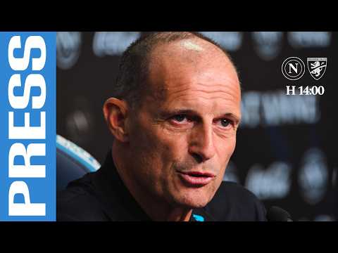 Ore 14:00 | Conferenza Stampa #NapoliFrosinone | Mister Allegri presenta la sfida contro i ciociari