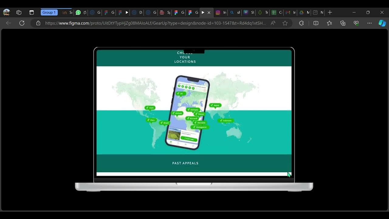 Page 1 GearUp and 18 more pages Work Microsoft Edge 2024 01 06 16 57 55
