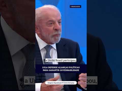 Lula defende alianças políticas para garantir governabilidade