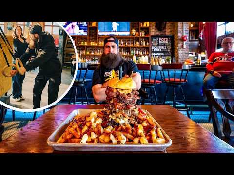 PROBABLY THE WEIRDEST FOOD CHALLENGE IN CANADA | BeardMeatsFood