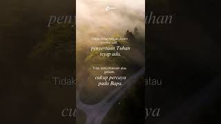 PENYERTAAN TUHAN KEKAL SELAMANYA 🫂❤️‍🩹 - Ayat Alkitab Yohanes 14:1-2 | Renungan Kristen GKDI