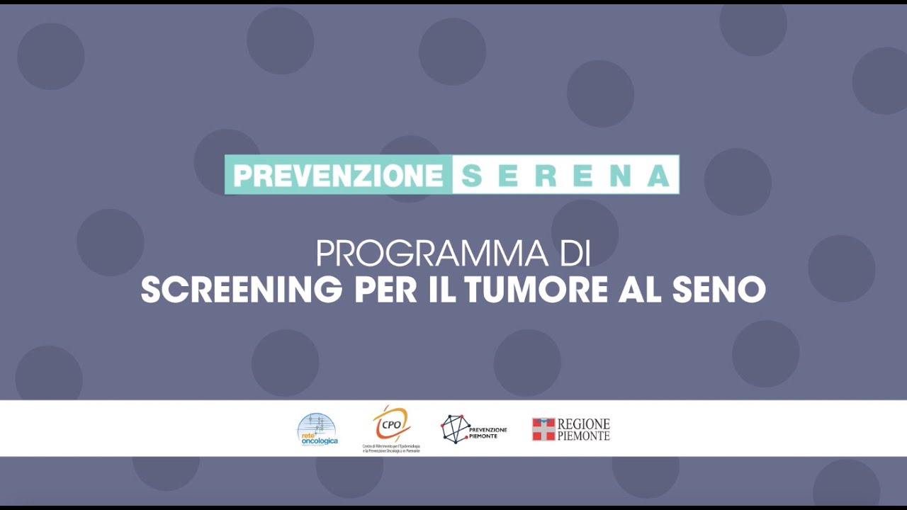 "Prevenzione Serena" - Screening mammella