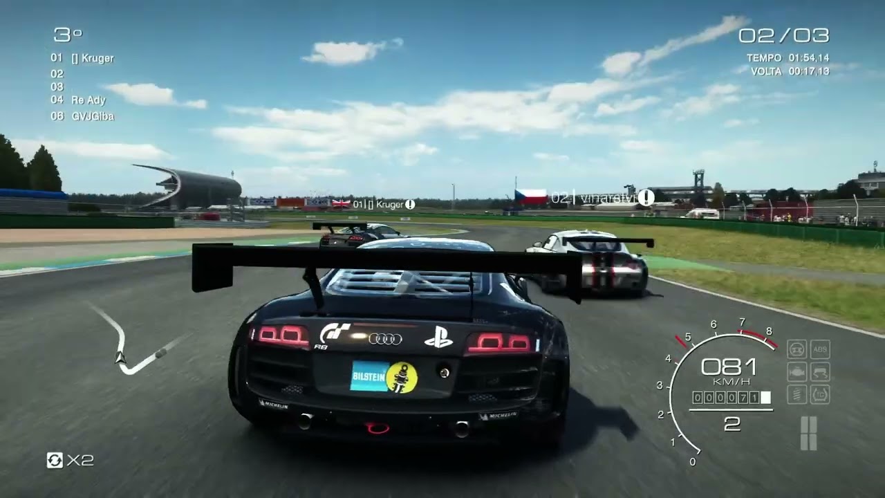 Grid Autosport Audi R8 Teste 2