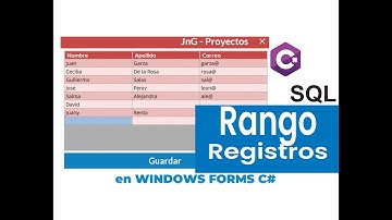 Guardar múltiples registros dentro de un DataGridView, c# a sql server WinForm