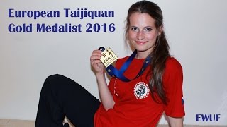 European Taijiquan champion ceremony I Martina Slaba