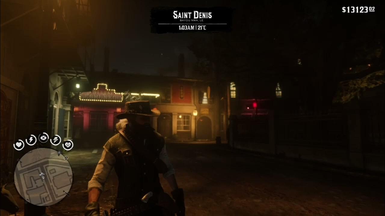 Proving that you can hunt the Saint Denis vampire as John Marston Red