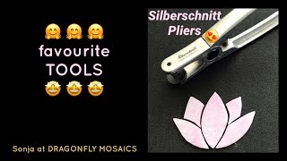 MY FAVOURITE TOOLS - Silberschnitt Running Pliers for your Stained Glass and Mosaic projects