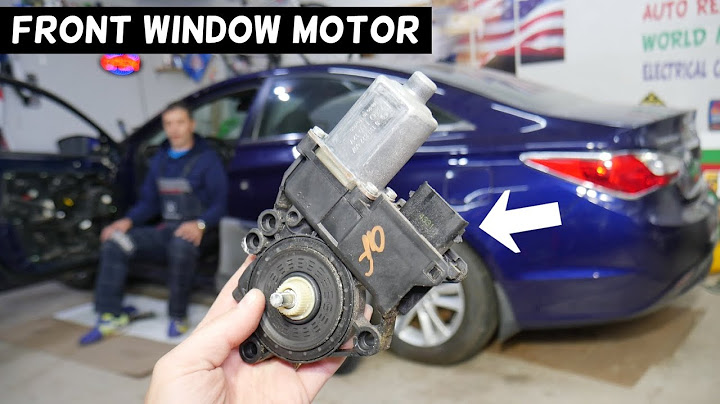 2006 hyundai sonata driver side window motor