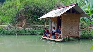 Keseruan Mancing Ikan Di Empang Warga Kampung bikin Heboh || Suasana Perkampungan Sunda