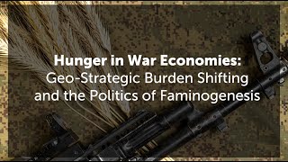 Hunger in War Economies | SOAS Food Studies Centre | SOAS University of London