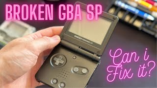 Broken Gameboy Advance SP Can I FIX it?