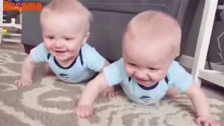 Funny Twin Babies Playing-Part2