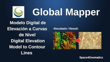 Generar Curvas de Nivel desde un Modelo Digital de Elevación | Generate Contour Lines DEM
