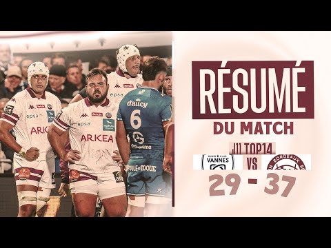 Aperçu de la vidéo « Le Résumé de Vannes - UBB / 10e Journée de Top14 »