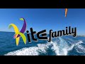 Kitesurf et wakeboard avec kite family hrault