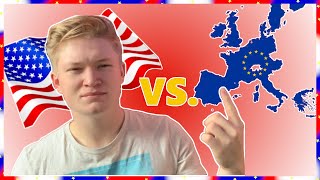 American Reacts to 15 Weird Differences Between USA and Europe Net Worth